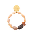 Unique Flex Bracelet creme brulee marble
