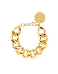 Mini Flat Chain Bracelet Gold - Vanessa Baroni