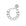 Mini Flat Chain Bracelet Silver - Vanessa Baroni