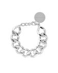 Mini Flat Chain Bracelet Silver - Vanessa Baroni