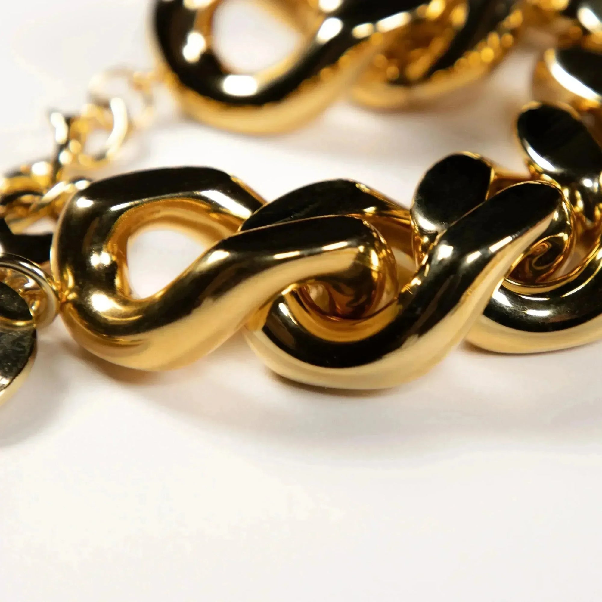 Mini Flat Chain Bracelet Gold - Vanessa Baroni