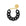 Flat Chain Bracelet Matt Black - Vanessa Baroni