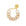 Flat Chain Bracelet Honey Marble - Vanessa Baroni