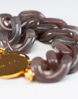 Flat Chain Bracelet Ikat Marble - Vanessa Baroni