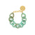 Flat Chain Bracelet Jade