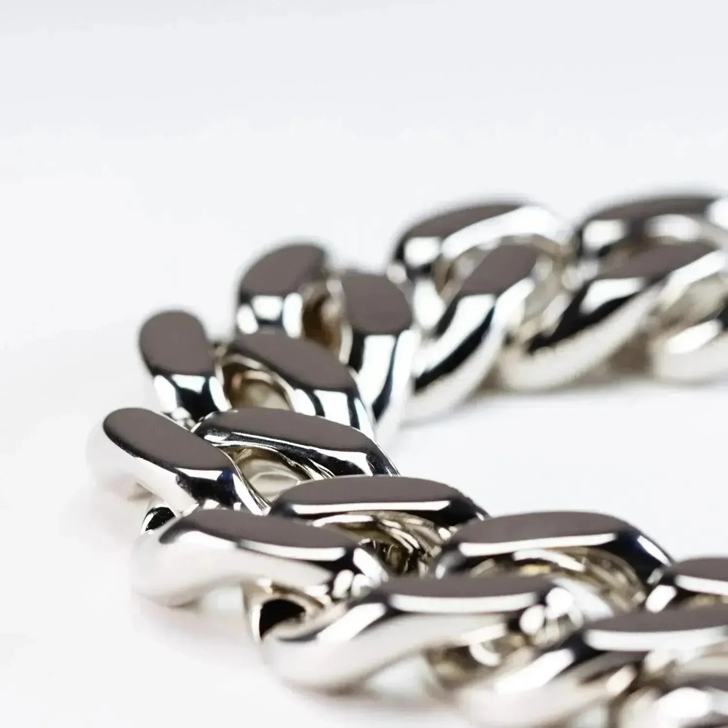 Flat Chain Bracelet Silver - Vanessa Baroni