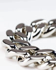 Mini Flat Chain Bracelet Silver - Vanessa Baroni