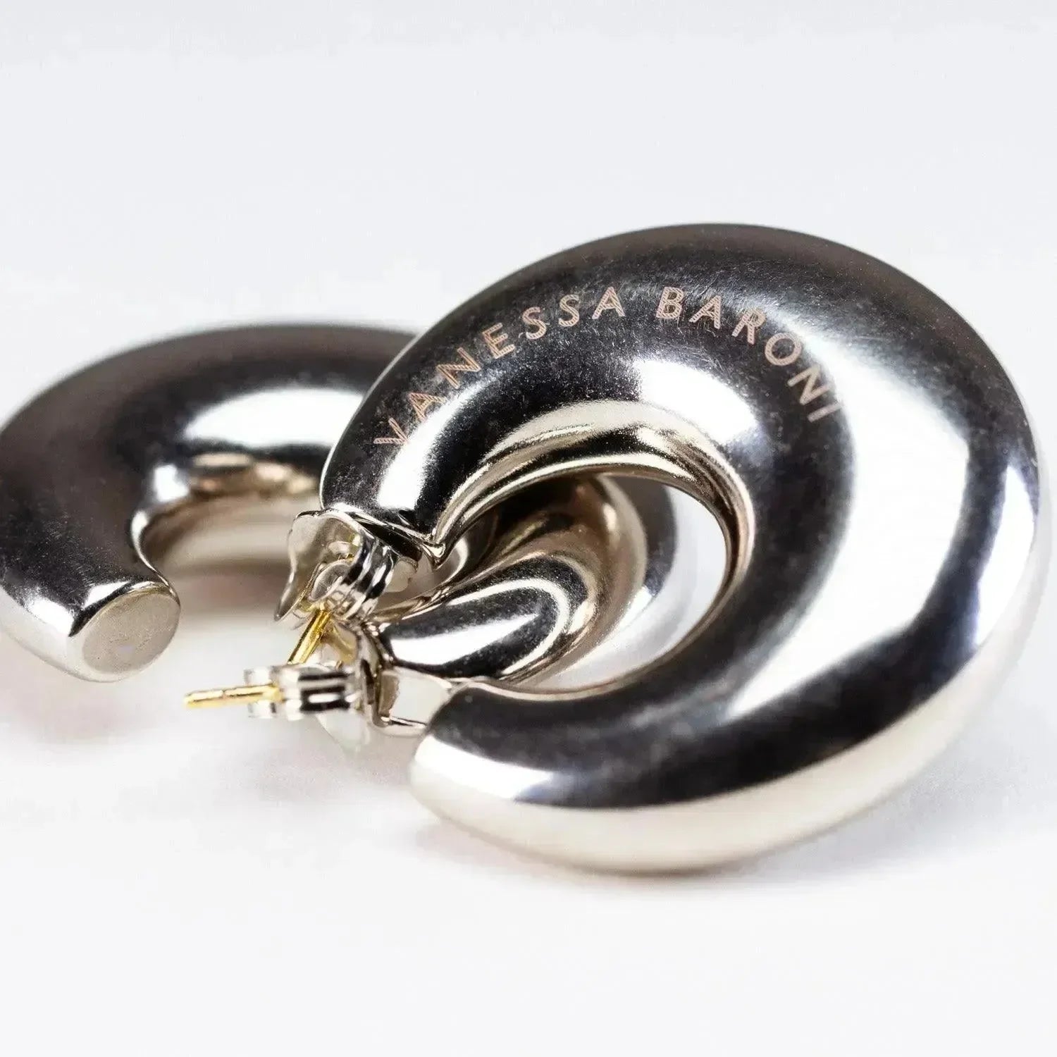 Moon Earring Silver - Vanessa Baroni