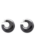 Moon Earring Ultrablack - Vanessa Baroni