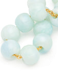 Small Beads Necklace cloud marble