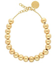 Small Beads Necklace Short Gold - Vanessa Baroni