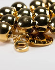 Small Beads Necklace Short Gold - Vanessa Baroni