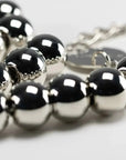 Small Beads Necklace Short Silver - Vanessa Baroni