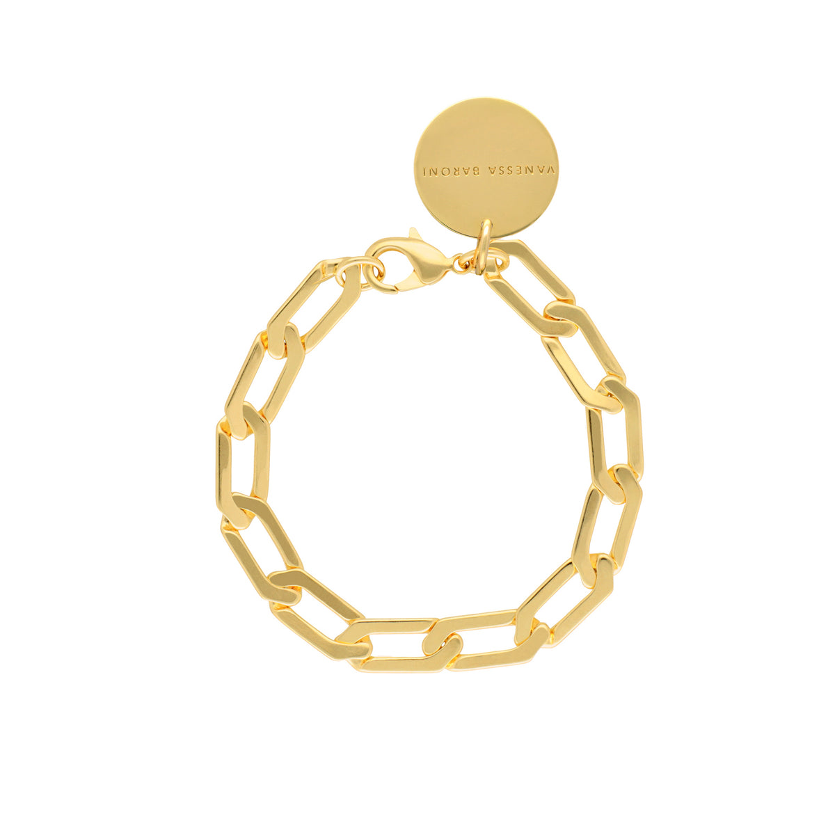 Hexagon Bracelet Gold