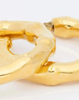 Bamboo Big Earring Gold