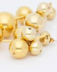 New Multi Beads Earring Gold - Vanessa Baroni
