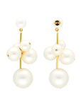 New Multi Beads Earring Pearl - Vanessa Baroni