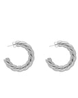 Rope Earring Silver - Vanessa Baroni