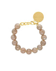 Mini Beads Bracelet Biancone Marble - Vanessa Baroni