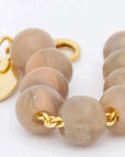 Mini Beads Necklace Biancone Marble - Vanessa Baroni