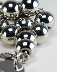 Mini Beads Necklace Silver - Vanessa Baroni