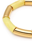 Flex Bracelet Gold - Lemon Marble