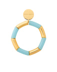 Flex Bracelet gold - opaline blue