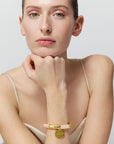 Flex Bracelet gold - peach sorbet
