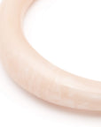 Big Loop Bangle latte marble