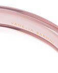Soft Edge Bangle clear taupe