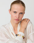 Ibiza Bracelet ivory rose marble