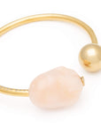 Pearl Bangle latte marble