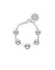 Ball Chain Bracelet Silver