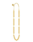 Ball Chain Necklace Long Gold