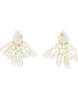 Chandelier Pearl Earring Pearl - Vanessa Baroni