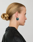 Circlet Earring clear teal