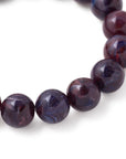 Mini Beads Flex Bracelet aubergine marble
