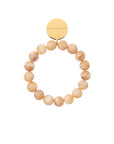 Mini Beads Flex Bracelet creme brulee marble