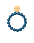 Mini Beads Flex Bracelet petrol