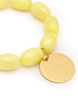 Olive Flex Bracelet lemon marble
