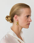Disc Creole Earring gold