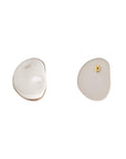 Galaxy Nugget Earring clear taupe