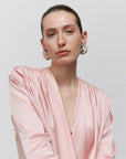Galaxy Nugget Earring clear taupe