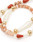 Shore Necklace red