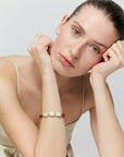 Beach Organic Flex Bracelet coral
