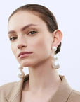 Beads Earring Pearl - Vanessa Baroni
