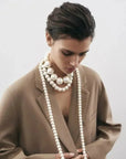Small Beads Necklace Short Pearl - Vanessa Baroni