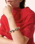 Ball Chain Bracelet Silver