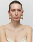 Lobster Earrings sea red