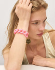 Flat Chain Bracelet Bubble Gum - Vanessa Baroni